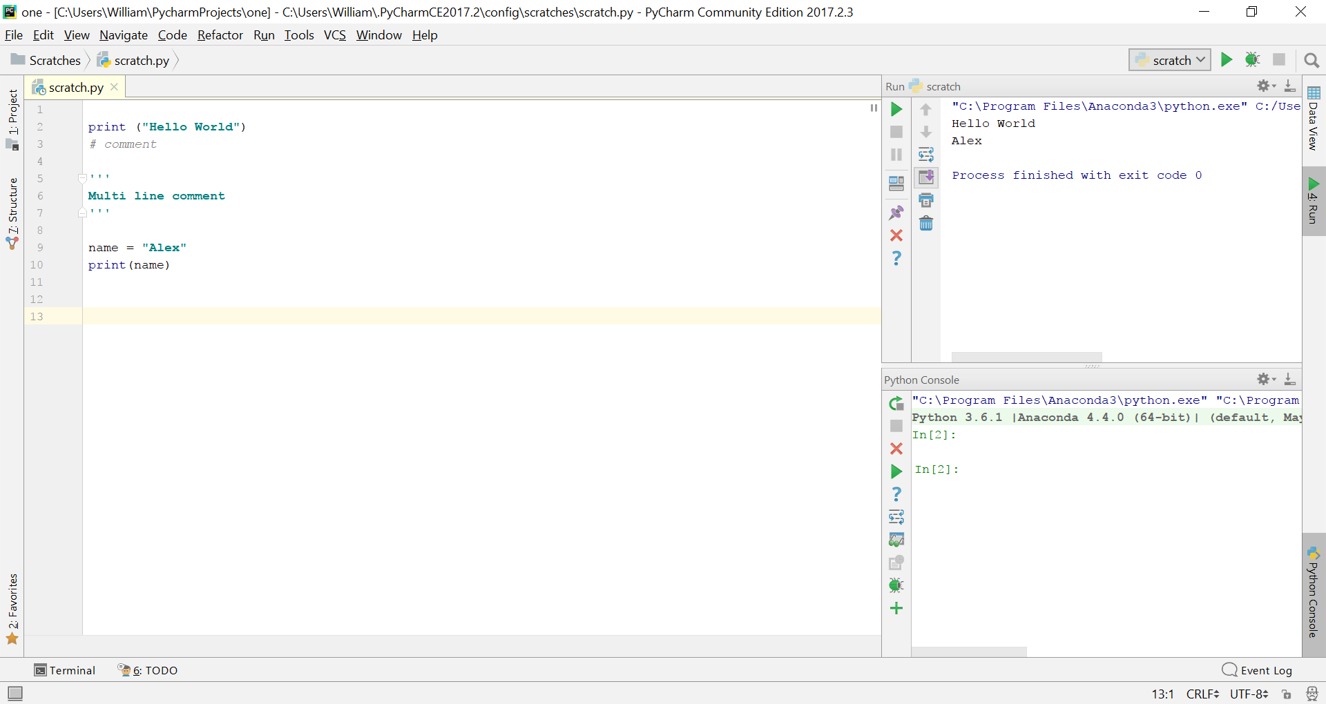 Pycharm IDE