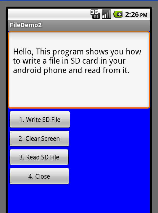 Android read file. Android read file